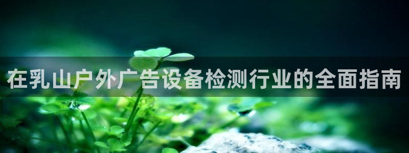 杏宇平台代理怎么样可靠吗：在乳山户外广告设备检测行业的全面指南