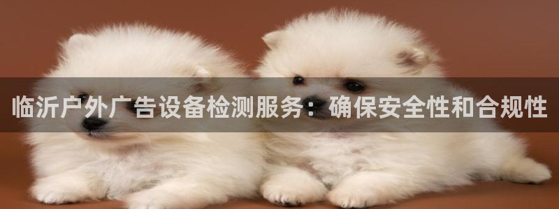 杏宇官方平台官网下载：临沂户外广告设备检测服务：确保安全性和合规性