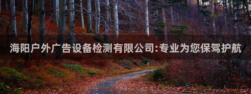 杏宇平台怎么样知乎：海阳户外广告设备检测有限公司:专业为您保驾护航