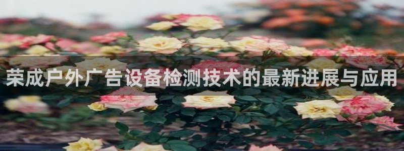 杏宇平台登录步骤：荣成户外广告设备检测技