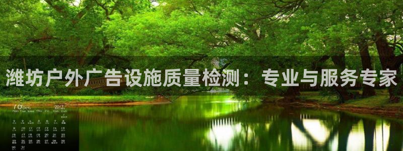 杏宇平台主管：潍坊户外广告设施质量检测：专业与服务专家