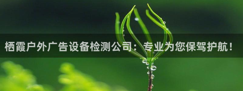 杏宇平台注册登录：栖霞户外广告设备检测公司：专业为您保驾护航！