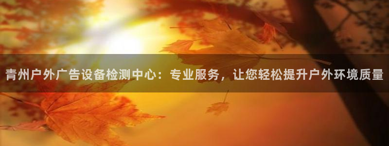 杏宇平台代理多少钱一个：青州户外广告设备